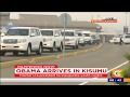 Obama arrives in Kisumu heading to Kogelo