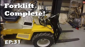 The Forklift is Completed!
