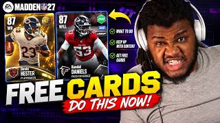 FREE CARDS! FREE COINS! DO THIS NOW! MADDEN 27 ULTIMATE TEAM NO MONEY SPENT UPDATE 6