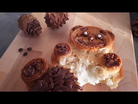медвежонок барни с начинкой / кекс медведь