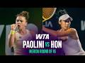 Jasmine Paolini Vs Priscilla Hon 2026 Merida Round Of 16 WTA Match Highlights