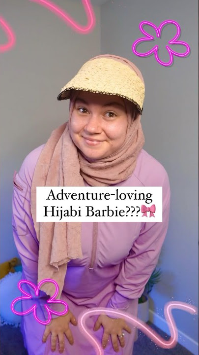 Adventure-loving Hijabi Barbie? Modest Activewear Looks Inspired By Barbie [Hijabi Adventures]