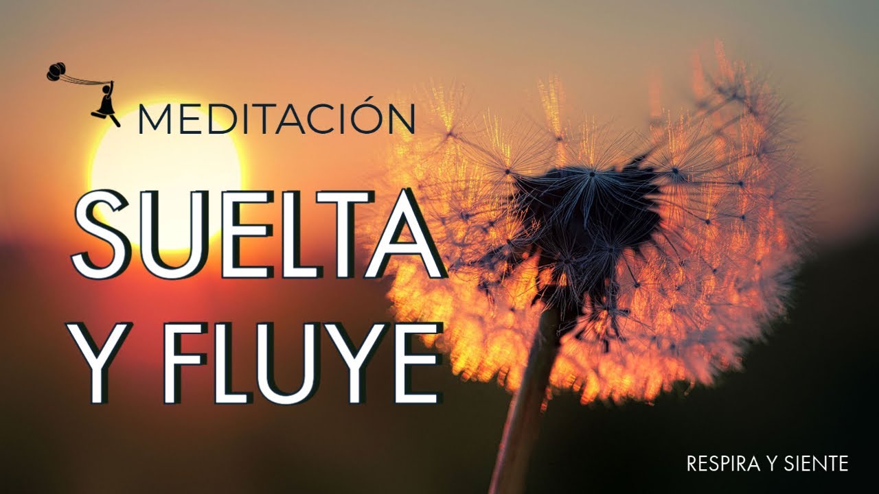 🌸 MEDITACIÓN guiada para SOLTAR y FLUIR con la VIDA 🍃 | SERENA tu MENTE ...