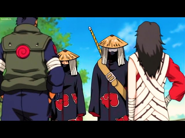 「Akatsuki battle」Itachi x Kisame vs Konoha,Kakashi underestimate Itachi's Genjutsu and pay the price class=