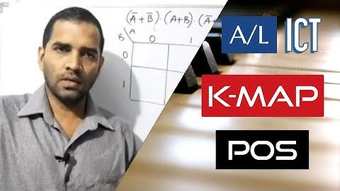 G.C.E (A/L) | ICT | K-Map | POS