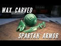 Wax Carving Spartan Armor