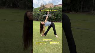 Stop scrolling if you’re always sweating. 🥵 #youtubeshorts #mindfulness #yoga #mudra #summerspecial