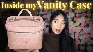 Whats in my Makeup bag - Dior vanity case - Dior Beauty - Em Cosmetics - Black Rouge