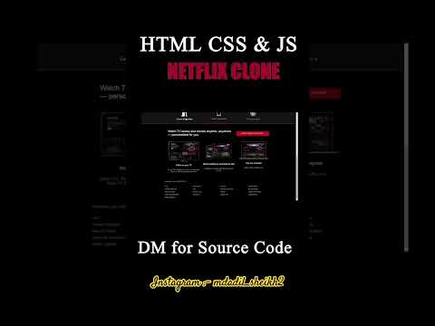 NETFLIX LANDING PAGE
