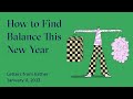 Spontaneity and Structure: How to Find Balance This New Year - Letters from Esther Live