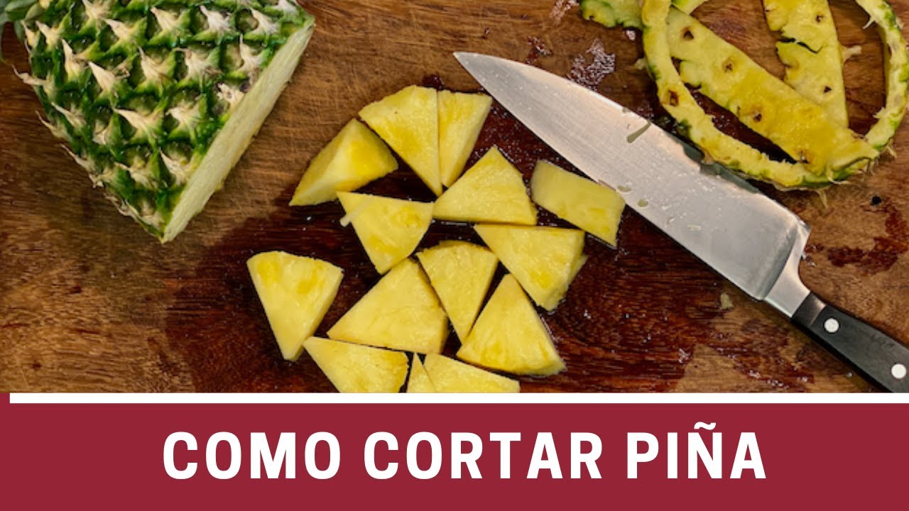 Sabes Cómo Pelar una Piña en Rodajas? (tips para comprar) | The Frugal