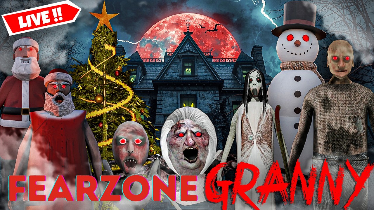 Granny Gaming Granny Livestream | Granny Playz☠️ | Is Live Now #granny #livestream #gaming