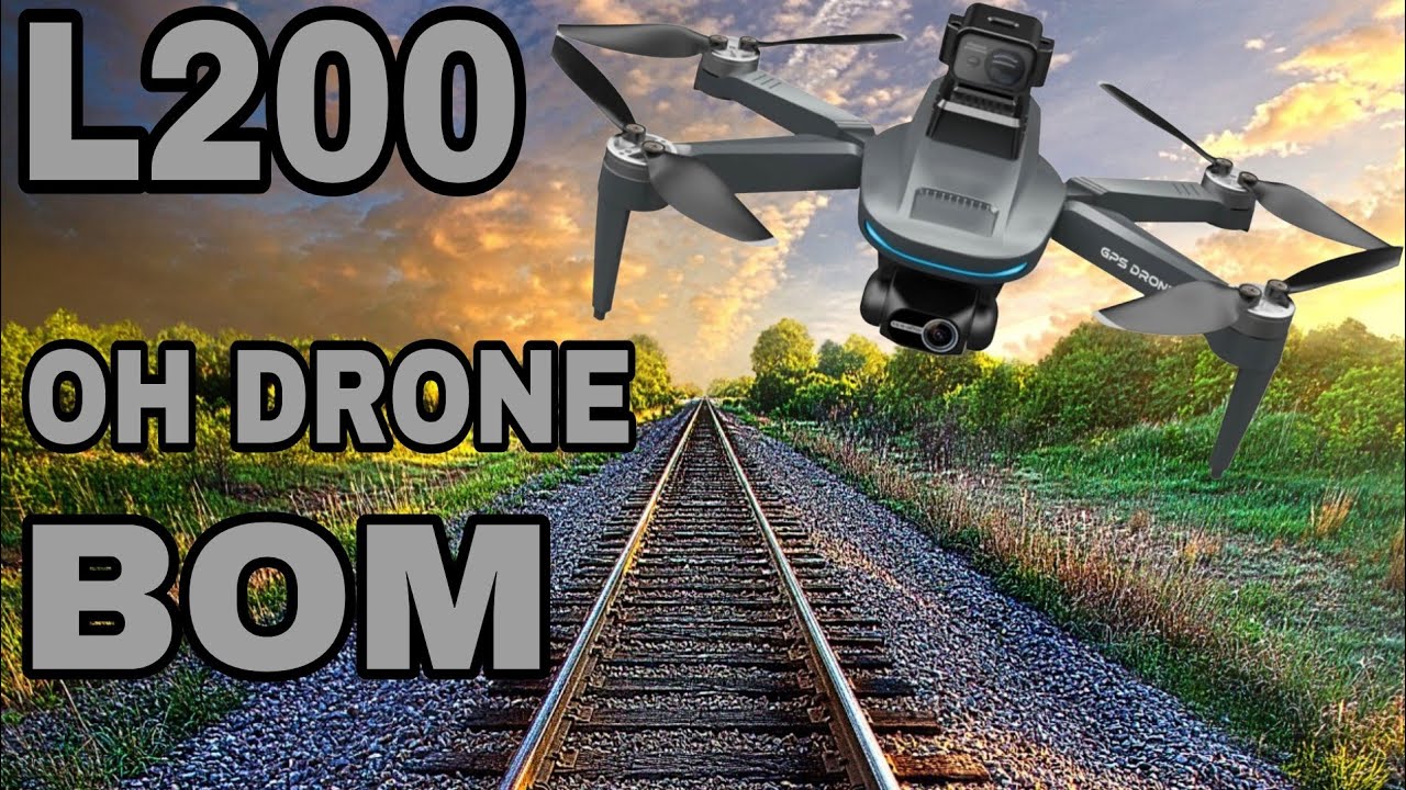 Drone L200 Long Range Ele é Bom e Barato Tem Imagens Boas para Vídeos e Fotos Mas Será Que Voa Longe