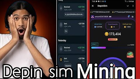 DEPIN SIM Bot Telegram Airdrop || Ton Blockchain Support ||Teligarm verified Project | Depin Sim Bot