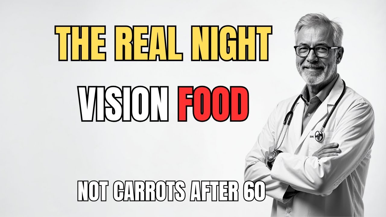 Forget Carrots! The REAL Food That Gives You Night Vision After 60