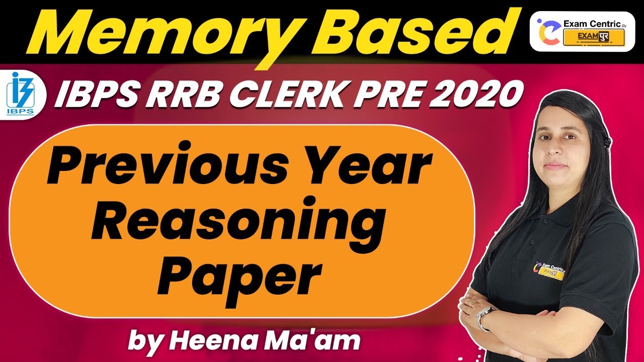 IBPS RRB CLERK PRE 2021 | Memory Based Previous Year Paper (2020 ...