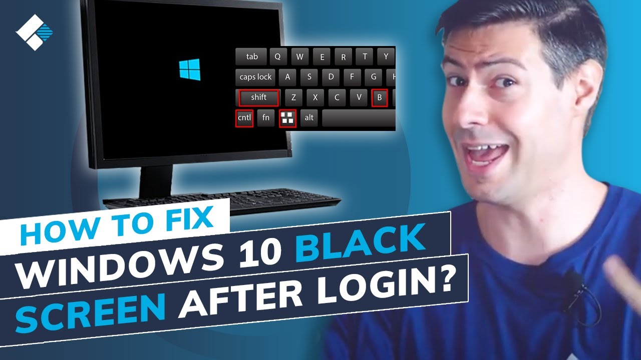 How to Fix Black Screen on Windows 10 After Login? (7 Ways)'s Banner