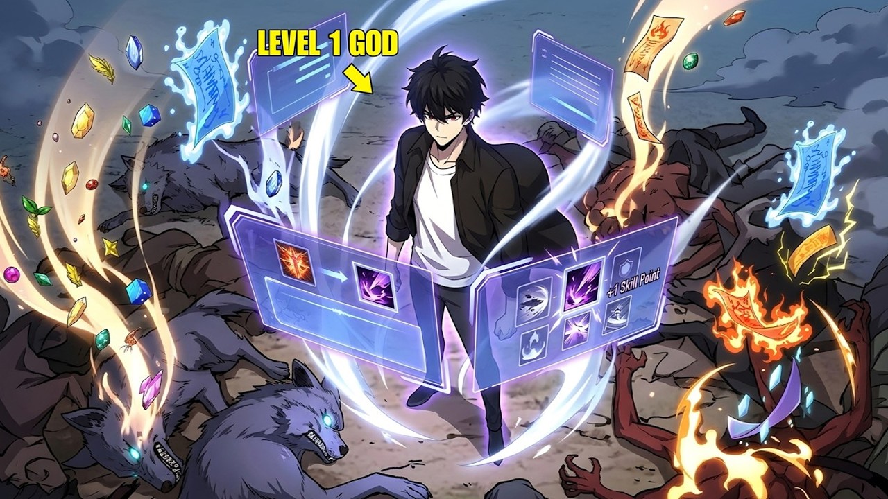 He Lost His Level but Kept Every Broken Skill He Ever Mastered | Manhwa Recap