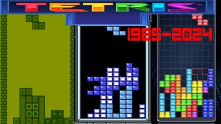 Evolution - Tetris Games(1985-2024)