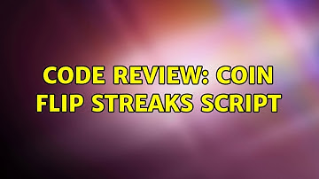 Code Review: Coin Flip Streaks script