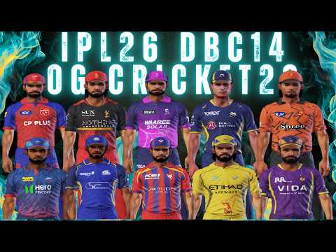 How To Play TATA IPL 2026 In OG Cricket 26 DBC14 Modded 😱🤔 || Full Explore || QtxPalash