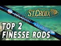 What finesse rods you need for bass st croix avid and premier