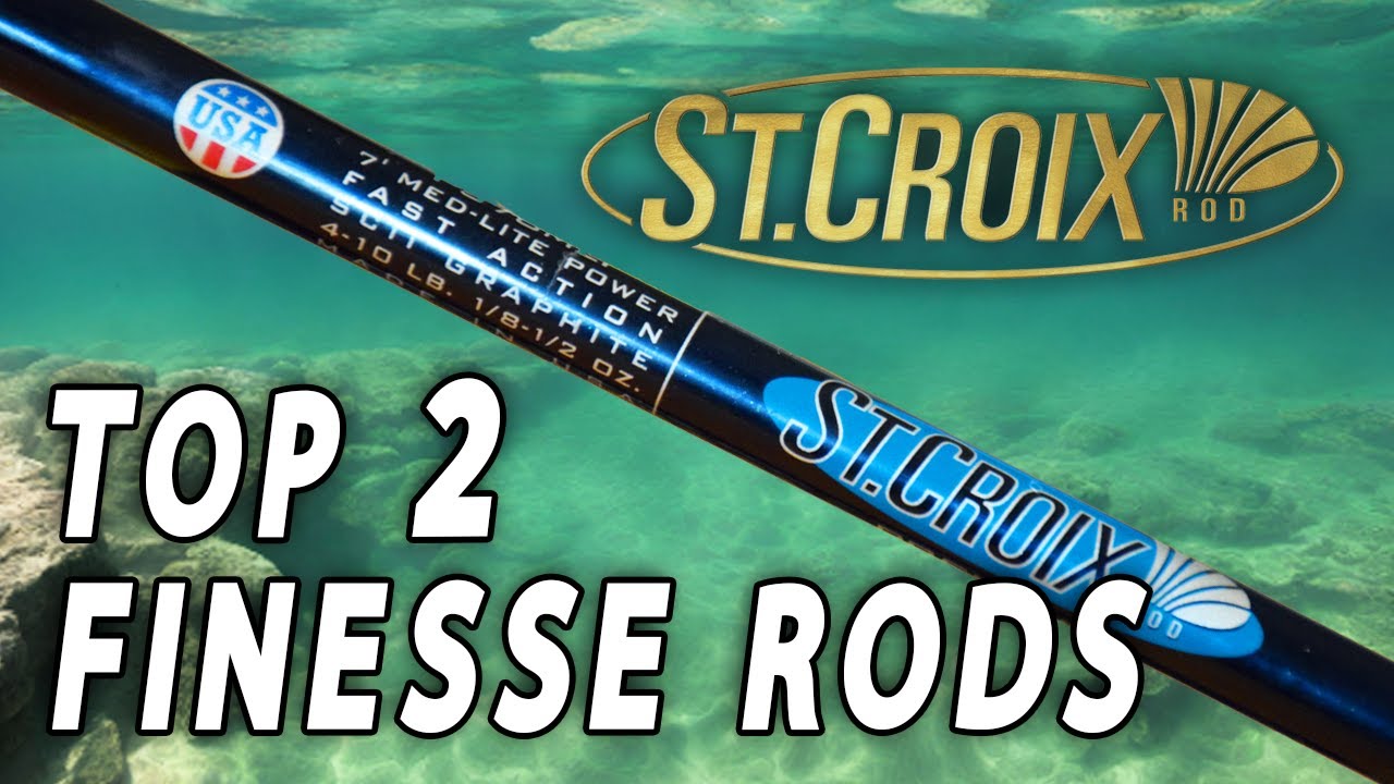 What Finesse Rods You NEED for Bass (St. Croix Avid and Premier) 