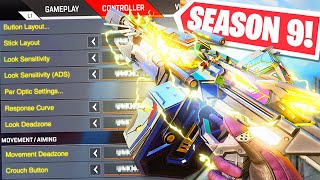 BEST APEX LEGENDS CONTROLLER SETTINGS in SEASON 9