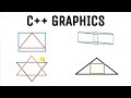 How to draw shapes in C++ graphics - part 2