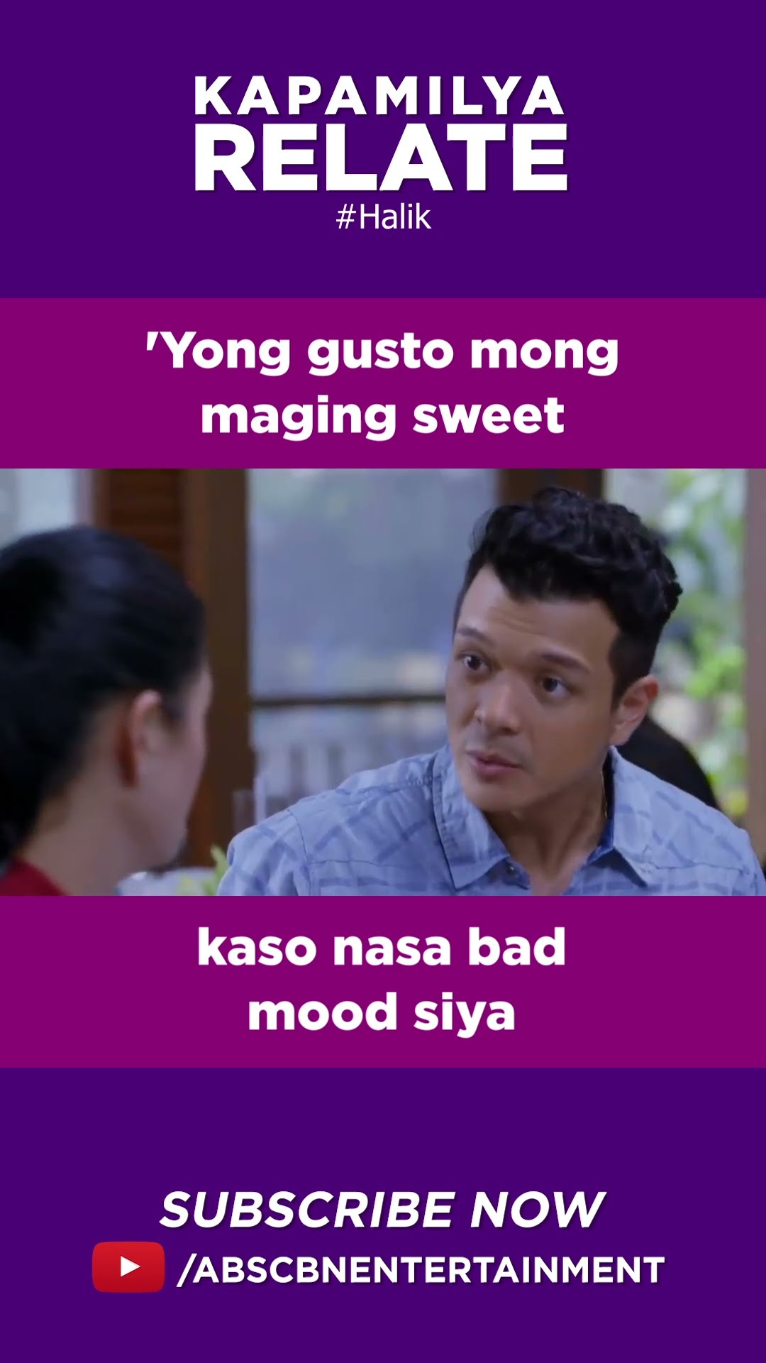 'Yong gusto mong maging sweet kaso nasa bad mood siya | Kapamilya Shorts