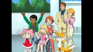 Sonic X Comparison Chris, Cream, Cheese, Chuck, Ella & Tanaka Are Moving Out Japanese Vs English