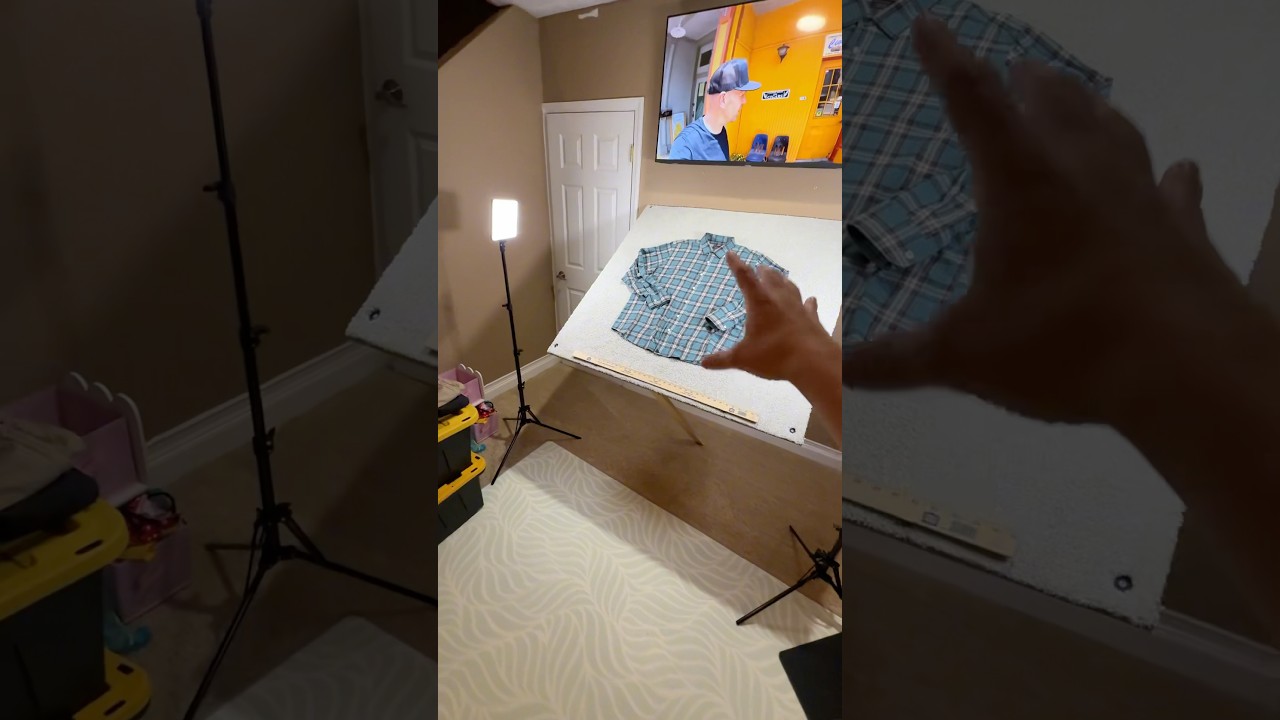 Reseller Photography Station #reselling #makemoneyonline #ebayseller