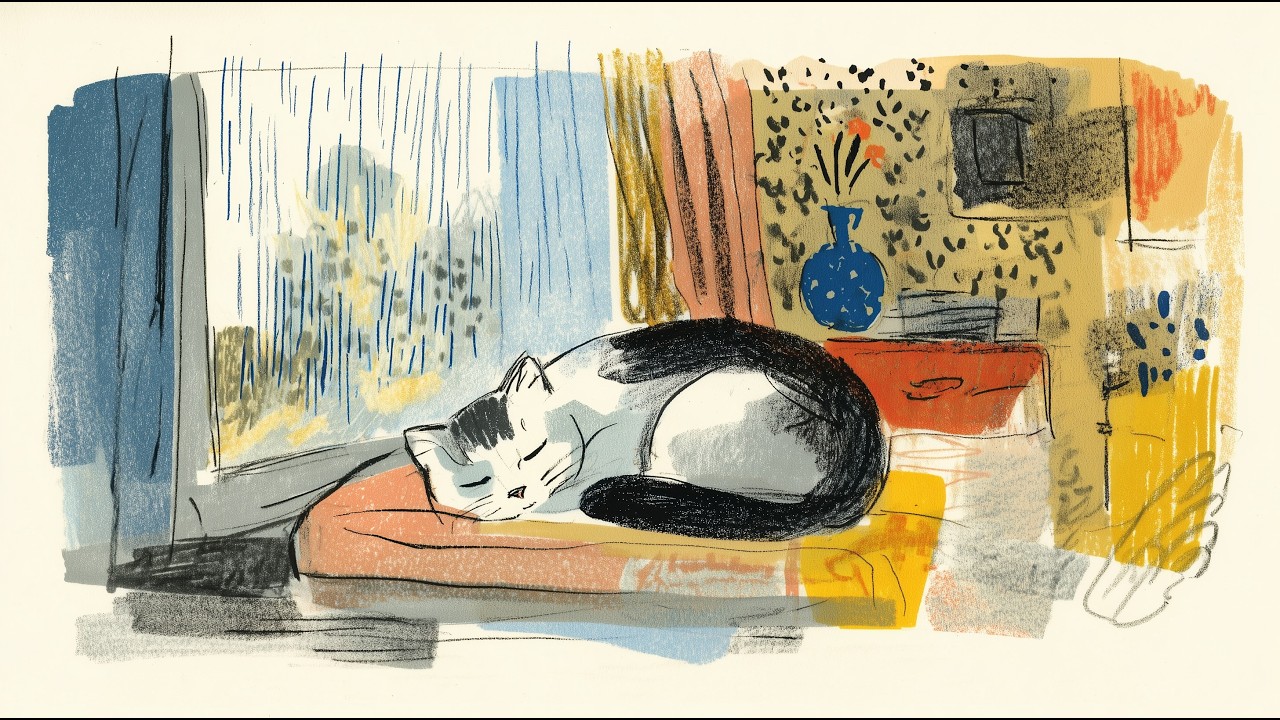 Visual Poems | A Hand-Drawn Reverie of Nature [ AI Visual Music ]