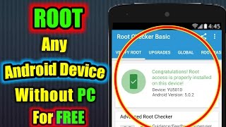 In this video i m gonna talk about how to root your android device
directly phone without connecting pc and it is totally free of cost we
will use...