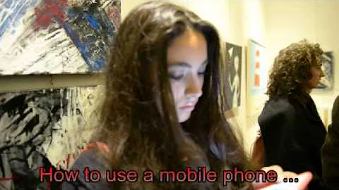 Maria Gilda Meduri  How to use a mobile phone