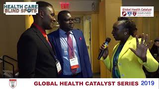 Dr. Wil Ngwa and Dr. Eric Tanifum at the 2019 GHCS