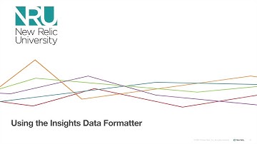 Using the Insights Data Formatter Tutorial