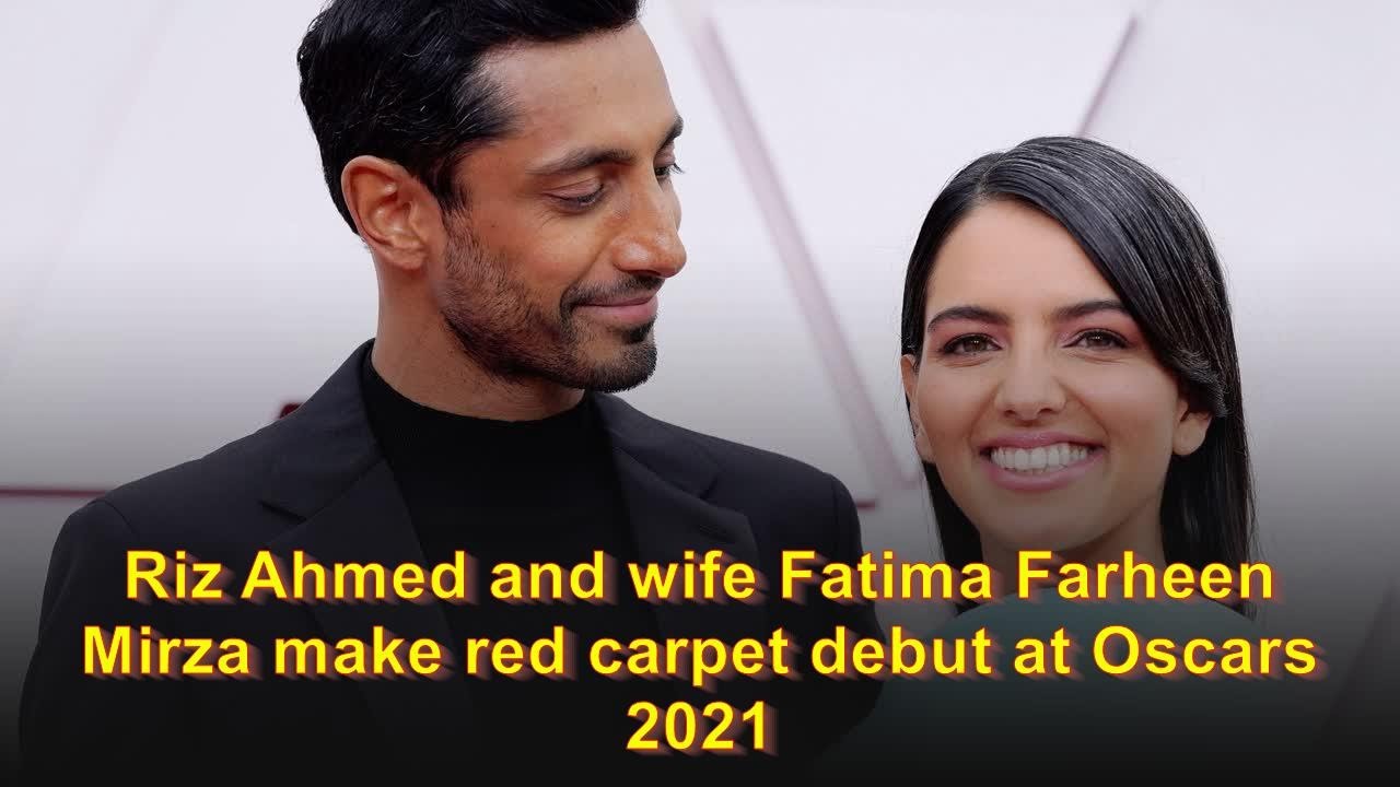 See the Best Couples of the Oscars 2021: Riz Ahmed and Fatima ...