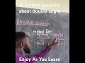 Double Angle formulae Application in solving questions. #mathematics