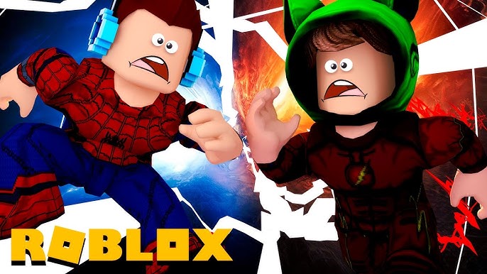 Roblox - HOMEM ARANHA VS HOMEM DE FERRO !! (Roblox Super Hero