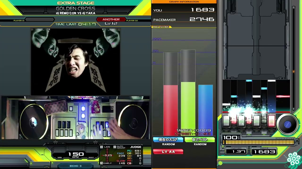 beatmania IIDX】GOLDEN CROSS / dj REMO-CON VS dj TAKA - YouTube beatmania IIDX】GOLDEN CROSS / dj REMO-CON VS dj TAKA - YouTube
