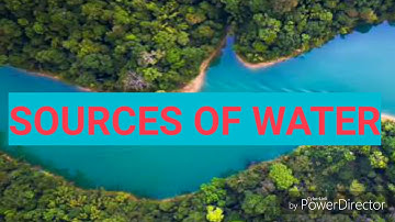 Learn Sources Of Water With Picture For Kids ||