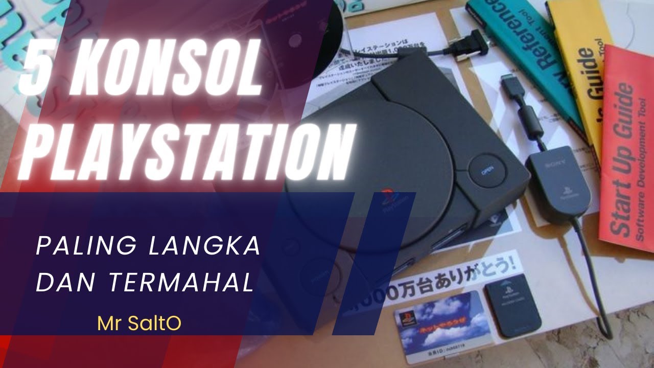 5 Konsol Playstation Paling Langka dan Termahal