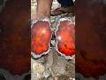 Huhuii wau #agate #naturalamethyst #discovery #colourfulstones #beach #adventure #experiment #gold