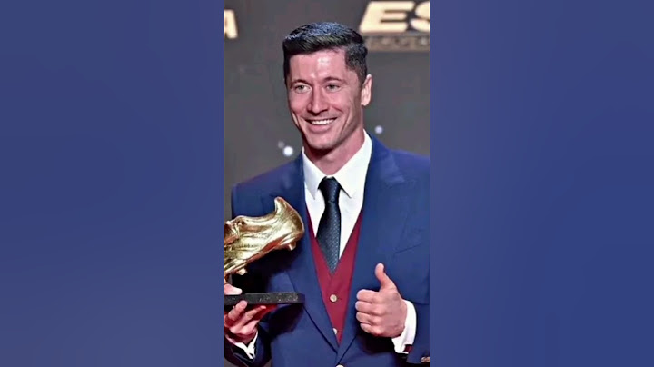 Robert Lewandowski zdobył Złotego Buta! #shorts