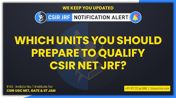 CSIR NET Maths Topic Wise Weightage | Most important Chapters  | IFAS