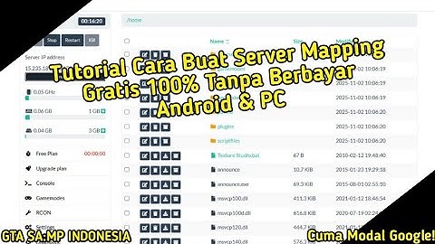 Tutorial Membuat Server Mapping Di Lemehost Android & PC - Part 2 | GTA SAMP INDONESIA