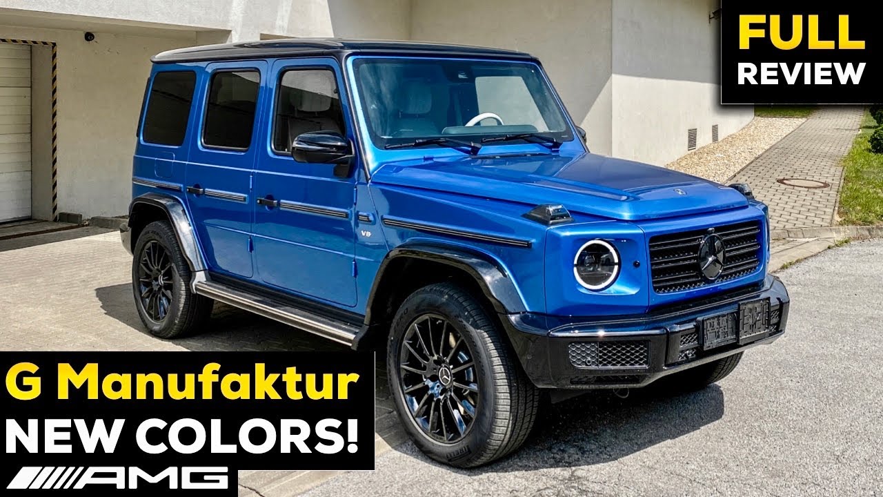 Mercedes G Class New Exclusive G Manufaktur Full Review G500 V8 Exterior Interior Youtube
