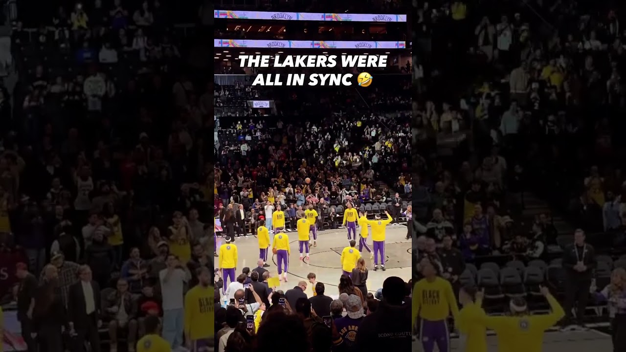 Lakers team chemistry 🤣 