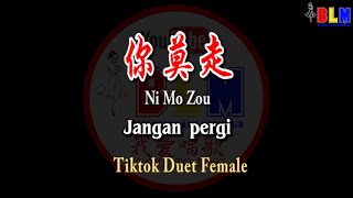 Download Lagu Ni mo cou - 你莫走 (CEWEK) - Tiktok duet - Karaoke - Terjemahan - Pinyin - Lyrics - Lirik MP3